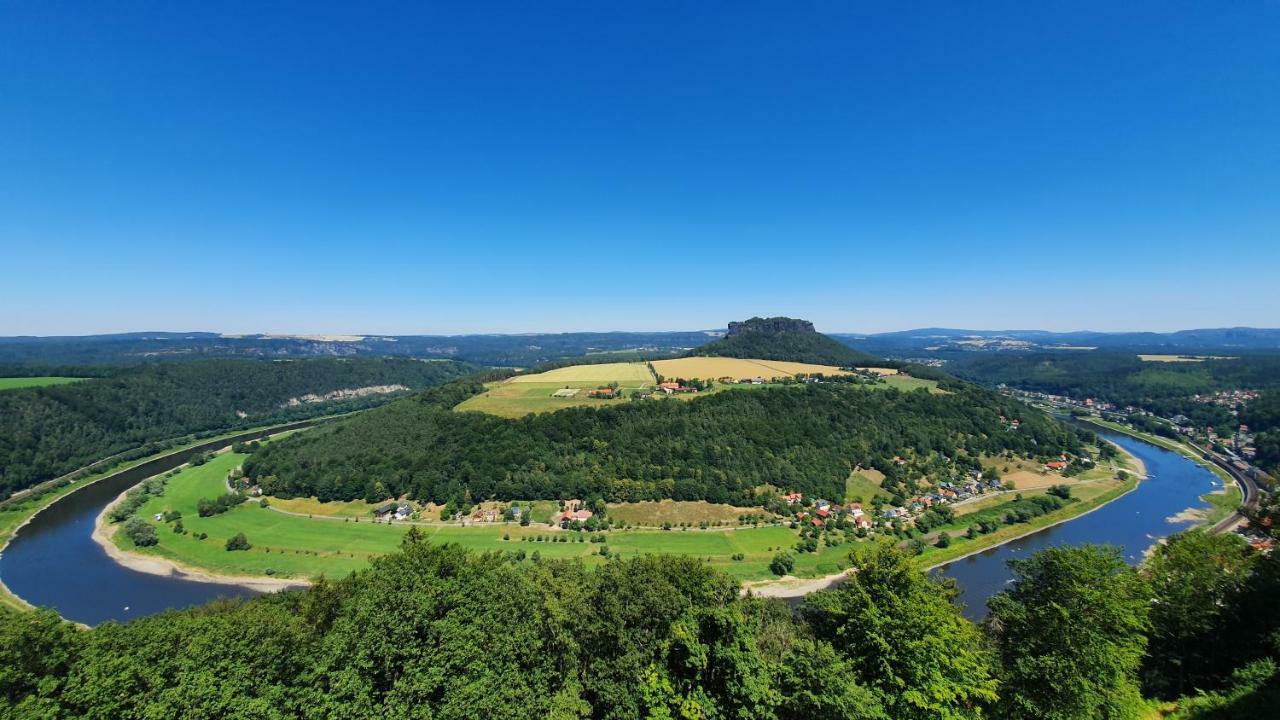 Pension Goldstück Bad Schandau Exterior foto